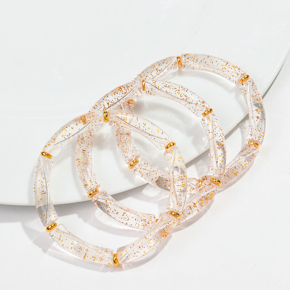 Elbow Bracelets Ladies | Chic Boho Acrylic Accessories | same ANTHEM - Color22