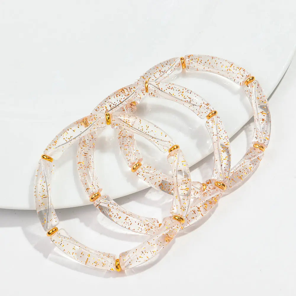 Elbow Bracelets Ladies | Chic Boho Acrylic Accessories | same ANTHEM - Color22