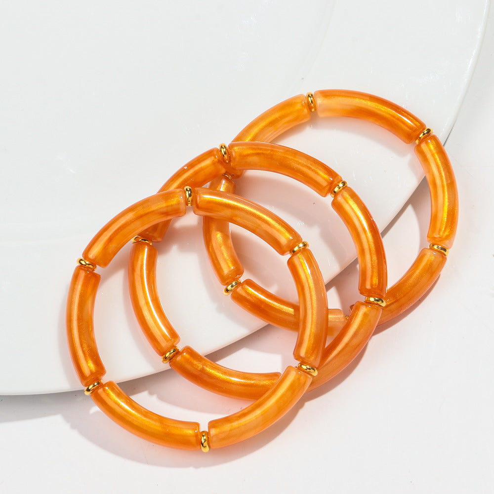 Elbow Bracelets Ladies | Chic Boho Acrylic Accessories | same ANTHEM - Color10
