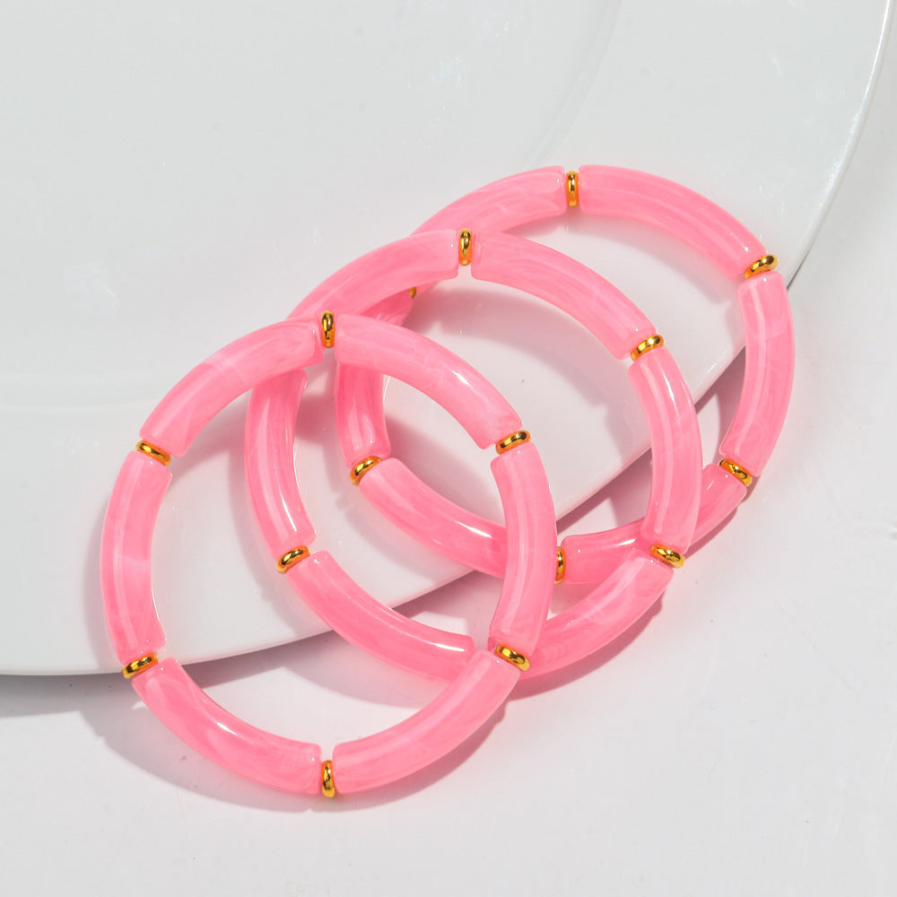 Elbow Bracelets Ladies | Chic Boho Acrylic Accessories | same ANTHEM - Color4