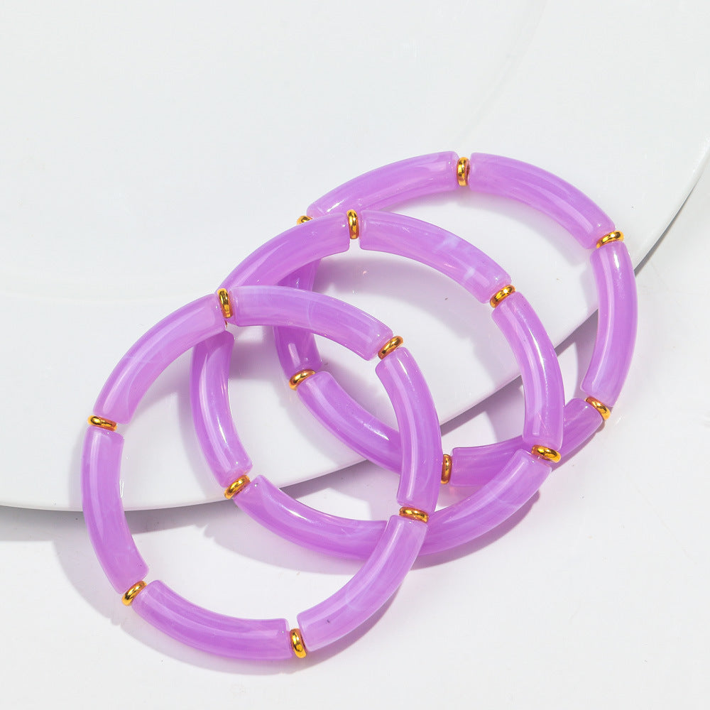 Elbow Bracelets Ladies | Chic Boho Acrylic Accessories | same ANTHEM - Color5