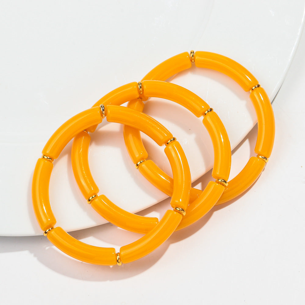 Elbow Bracelets Ladies | Chic Boho Acrylic Accessories | same ANTHEM - Color30