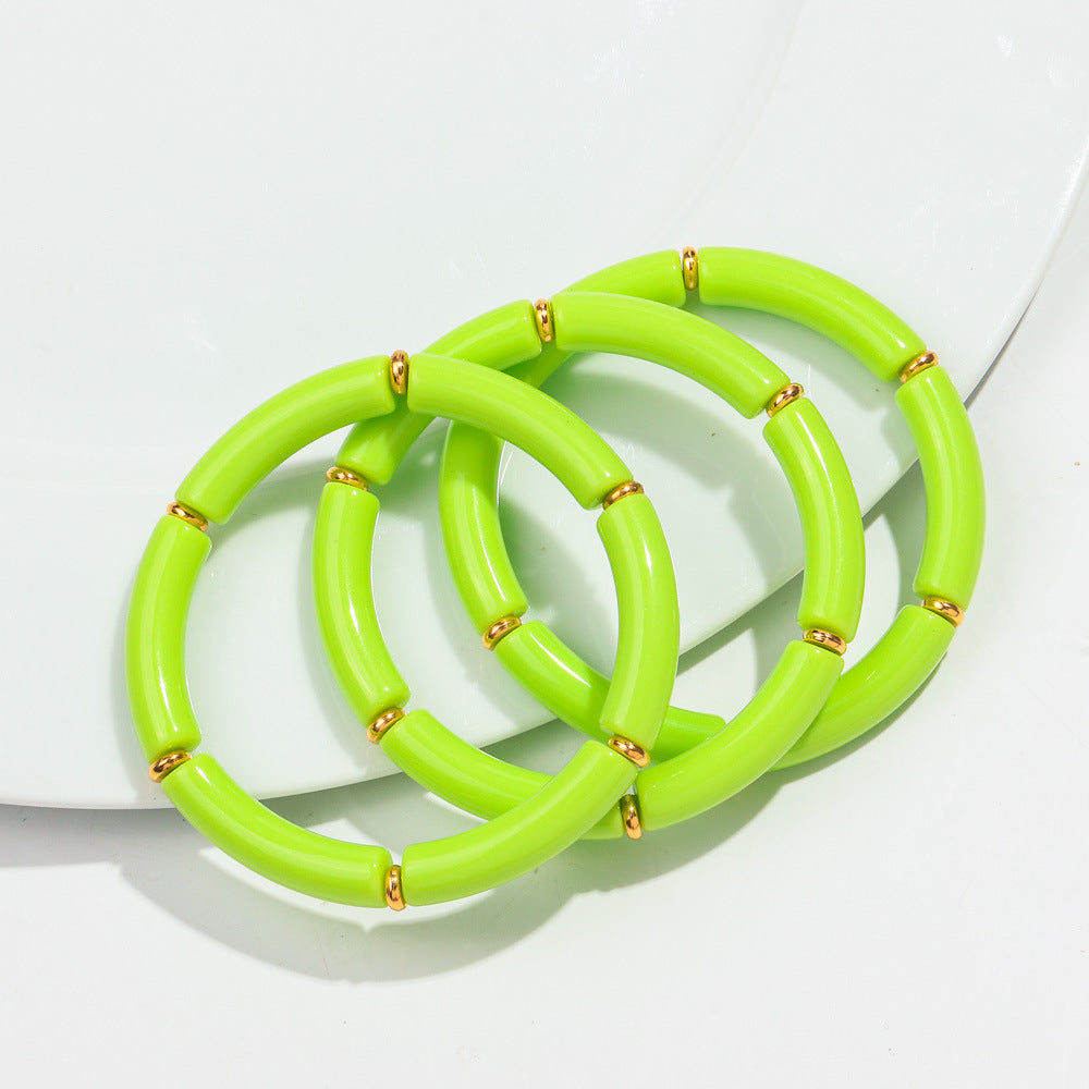Elbow Bracelets Ladies | Chic Boho Acrylic Accessories | same ANTHEM - Color27