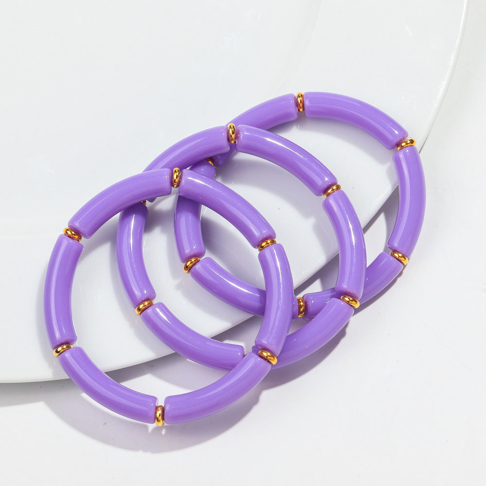 Elbow Bracelets Ladies | Chic Boho Acrylic Accessories | same ANTHEM - Color25
