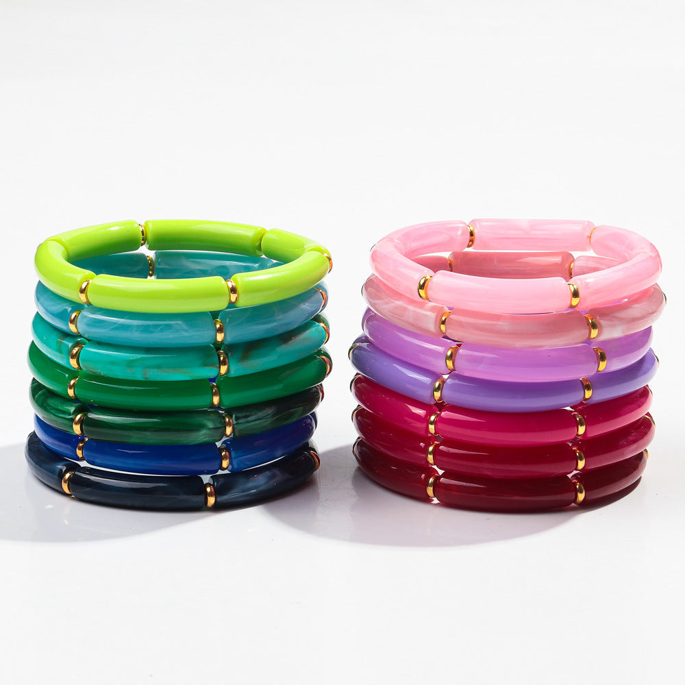 Elbow Bracelets Ladies | Chic Boho Acrylic Accessories | same ANTHEM