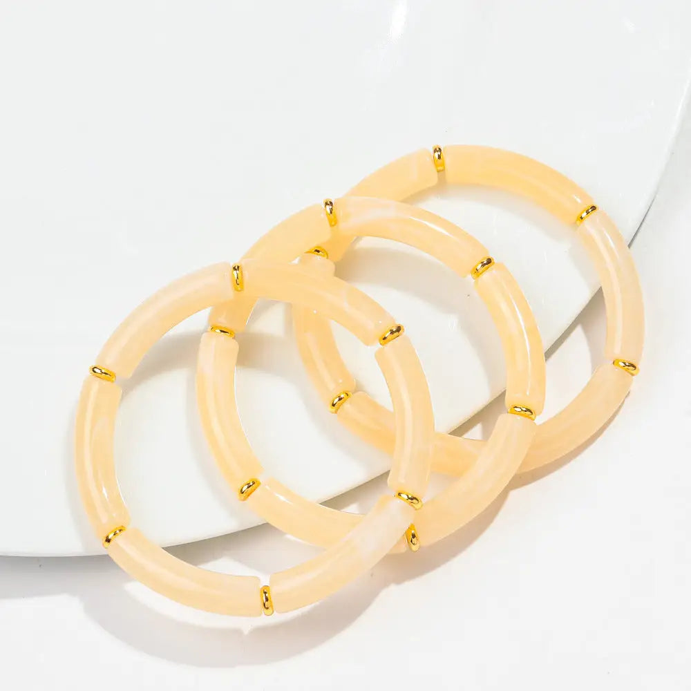Elbow Bracelets Ladies | Chic Boho Acrylic Accessories | same ANTHEM - Color13