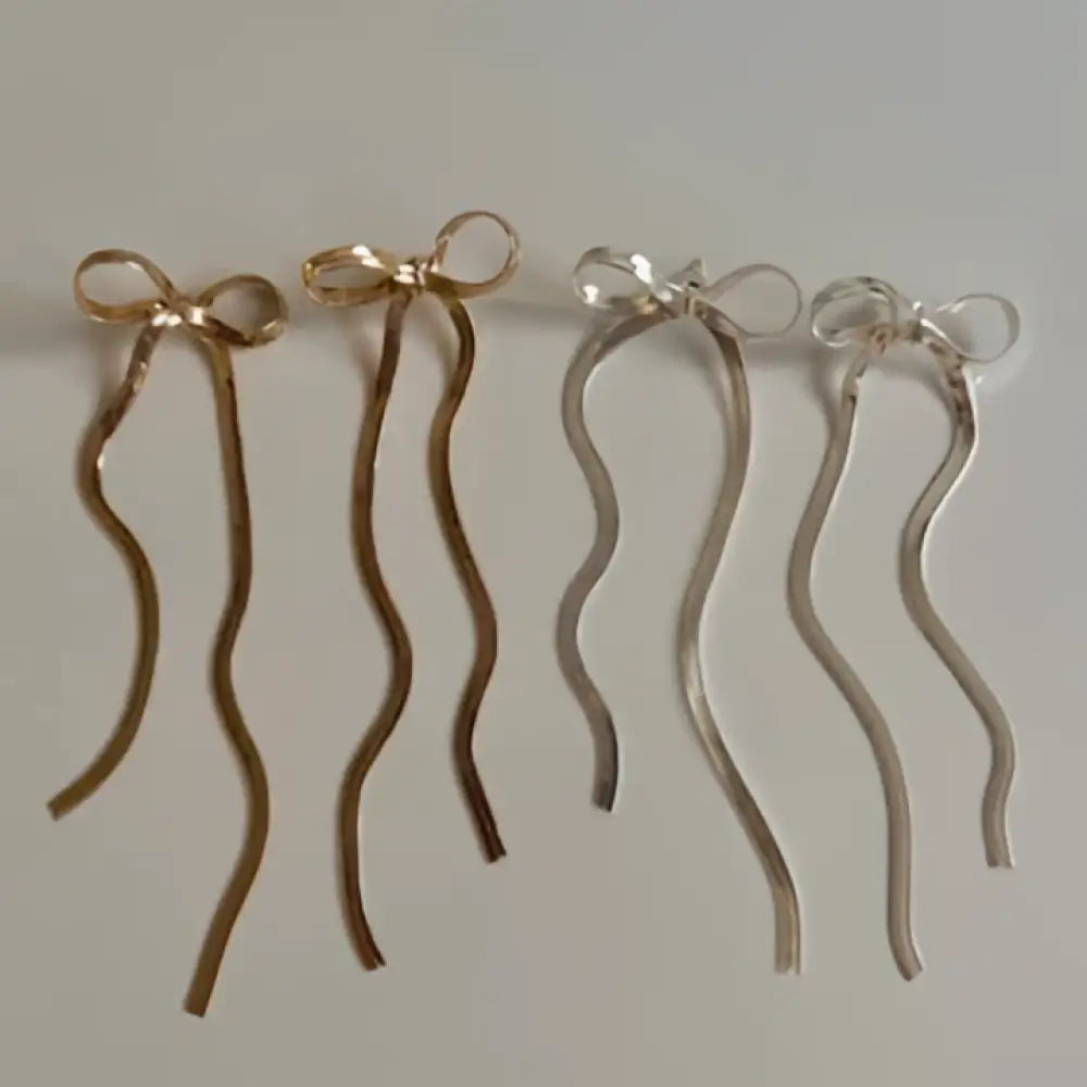 Electroplating Real Gold Simple Women’s Earrings