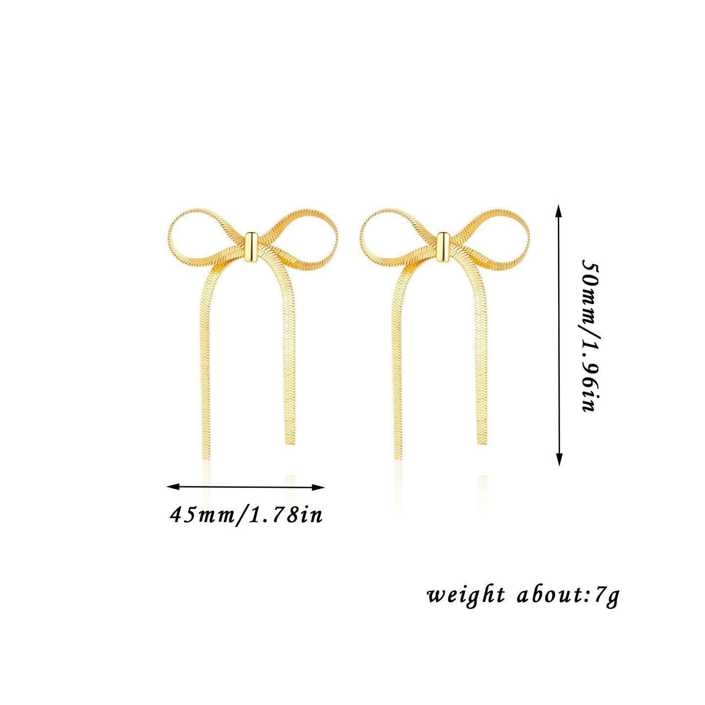 Electroplating Real Gold Simple Women’s Earrings - Golden Medium Style