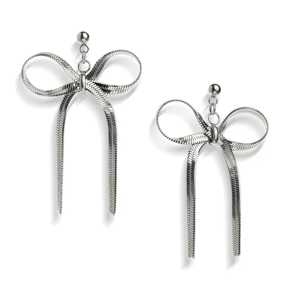 Electroplating Real Gold Simple Women’s Earrings - Silver Short