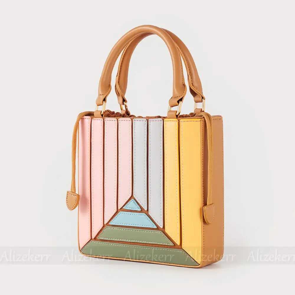 Elegant Color Block Shoulder Bag – Soulmate Style | same ANTHEM.