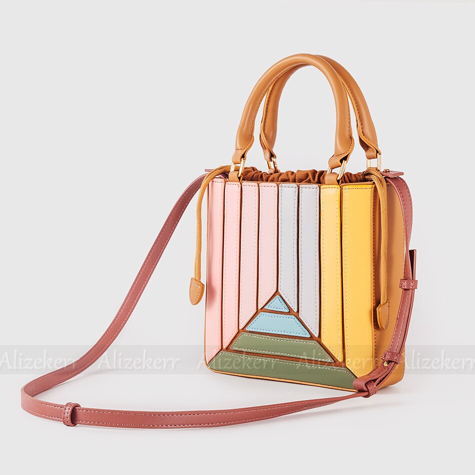 Elegant Color Block Shoulder Bag – Soulmate Style | same ANTHEM.