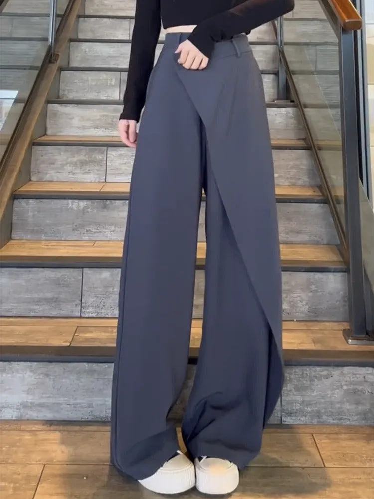 Elegant Irregular Wide Leg Pants - Chic & Loose | same ANTHEM