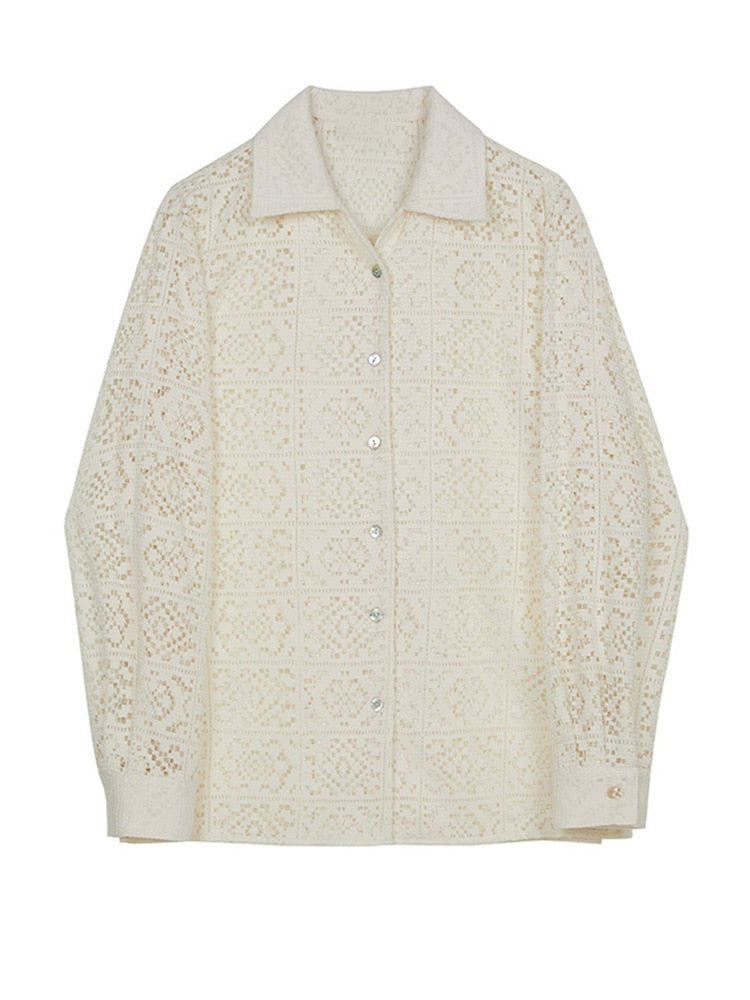 Elegant Lace Blouse | same ANTHEM.