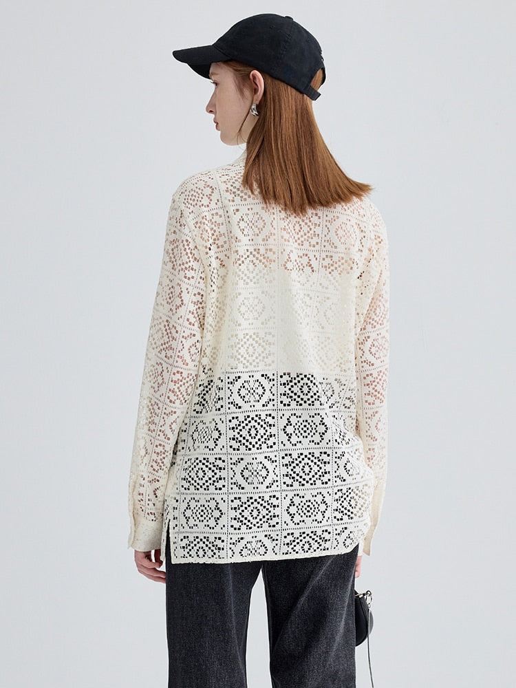 Elegant Lace Blouse | same ANTHEM.