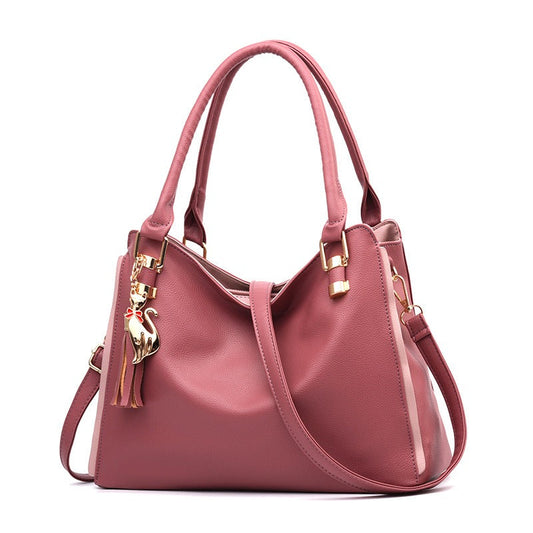 Elegant Large Capacity Handbag – Streetwear for Soulmates | same ANTHEM - Skin pink