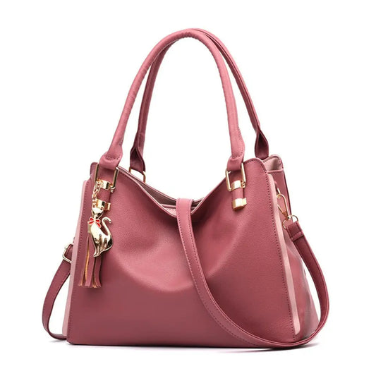 Elegant Large Capacity Handbag – Streetwear for Soulmates | same ANTHEM - Skin pink
