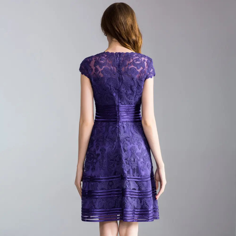 Embroidered Lace Dress | same ANTHEM. - Dress