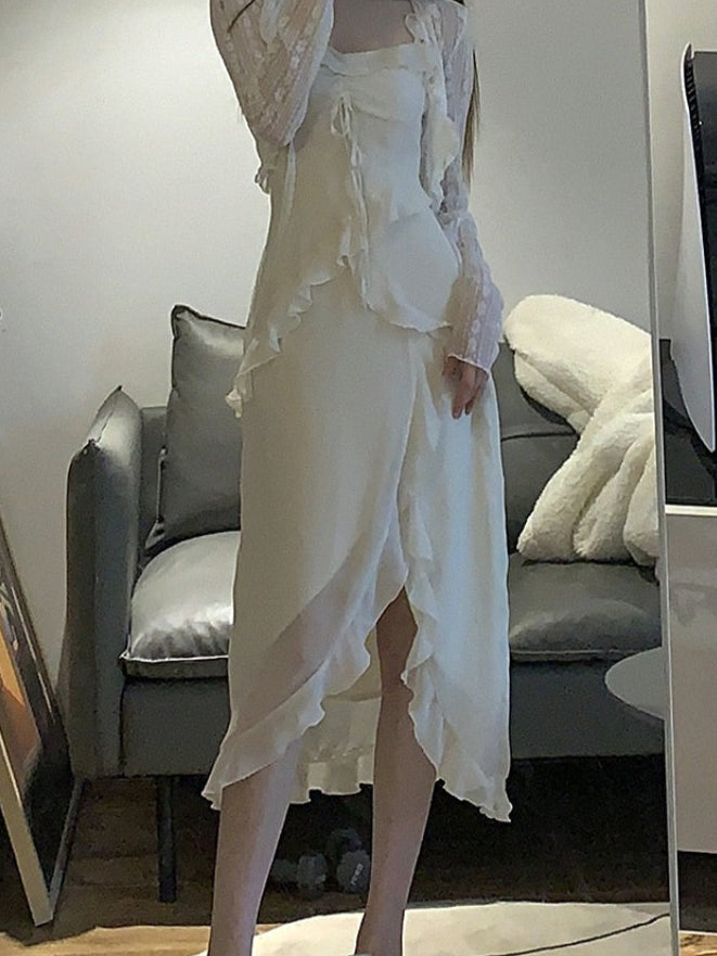 Fairy Two Piece Dress Set – Soulmate Streetwear Midi Dress | same ANTHEMa Fashion Suit Summer