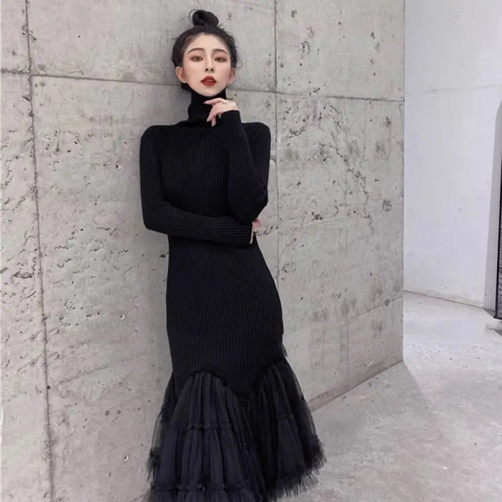 Fairytale Black Midi Dress – Soulmate Streetwear | same ANTHEM.