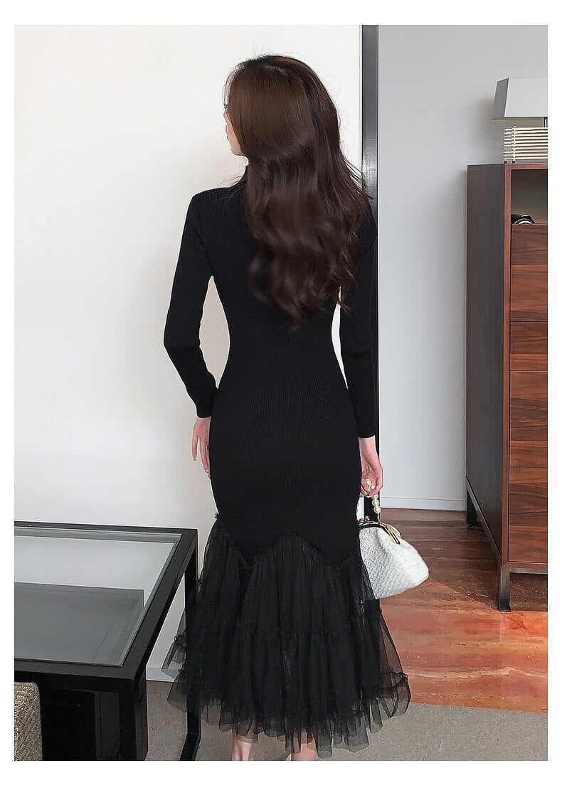 Fairytale Black Midi Dress – Soulmate Streetwear | same ANTHEM.