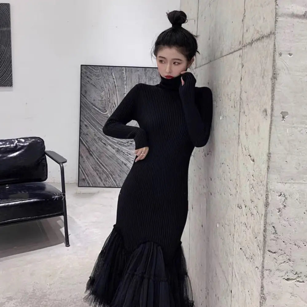 Fairytale Black Midi Dress – Soulmate Streetwear | same ANTHEM.