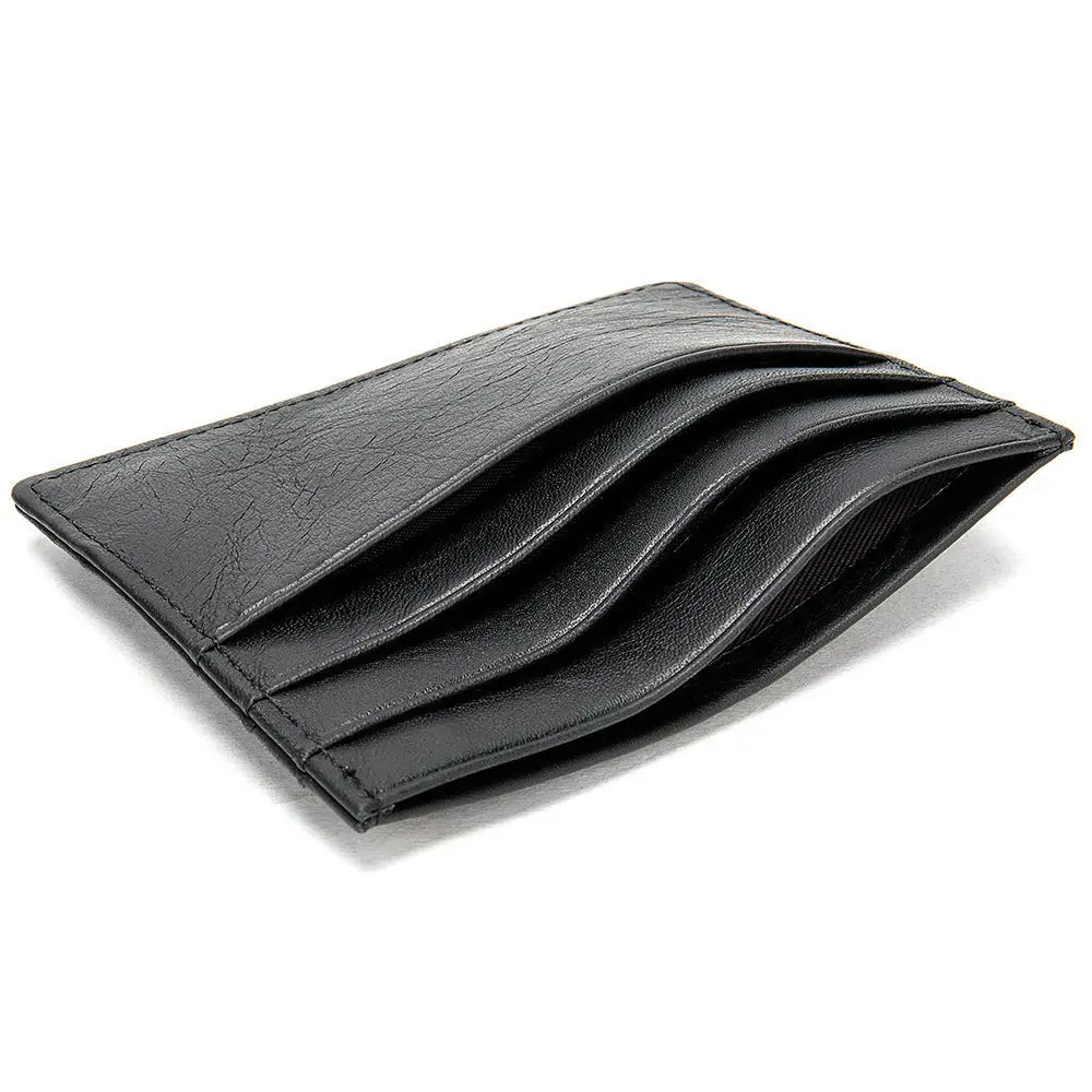 First Layer Cowhide Card Holder – same ANTHEM. Minimalist Fashion Accessory