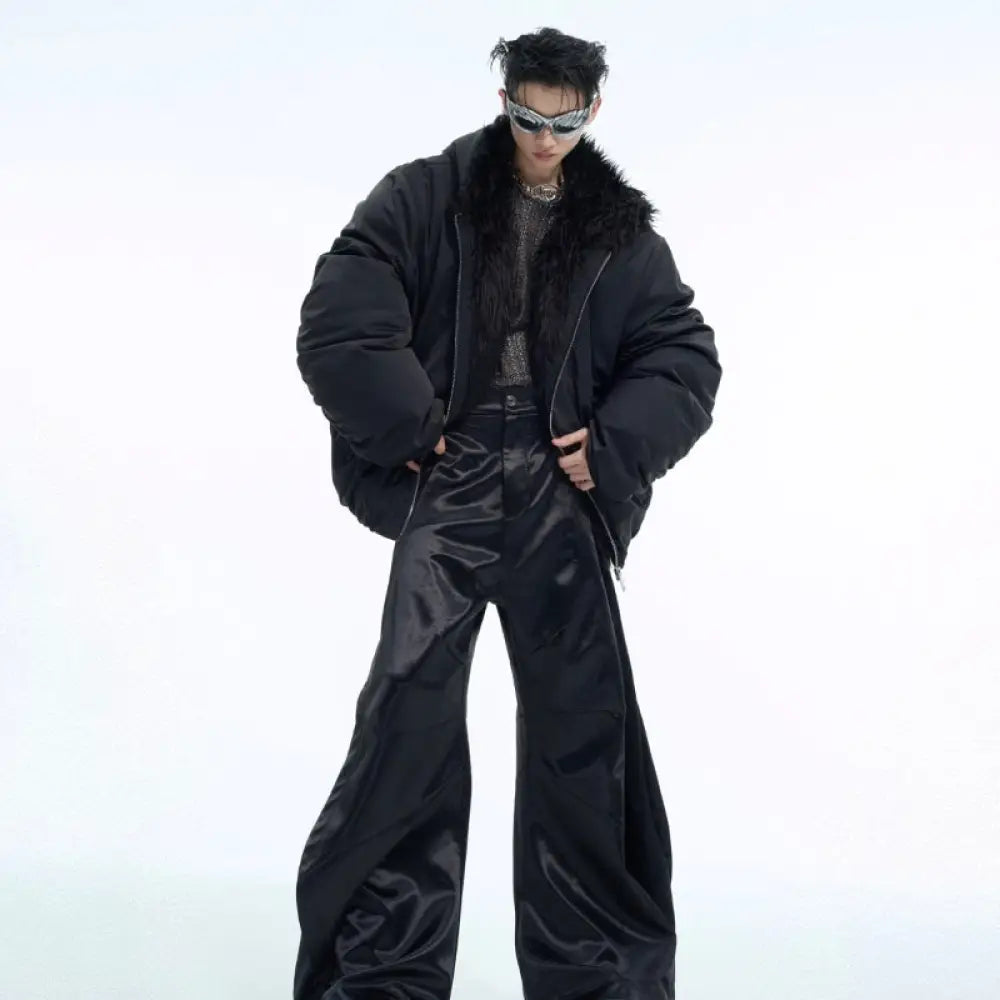 Fleece-lined Waterproof Short Coat for Men | same ANTHEM. Men’s Coats