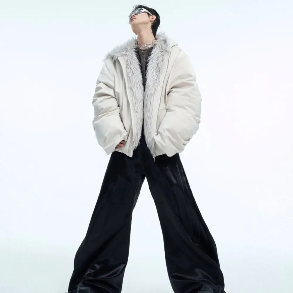 Fleece-lined Waterproof Short Coat for Men | same ANTHEM. Men’s Coats
