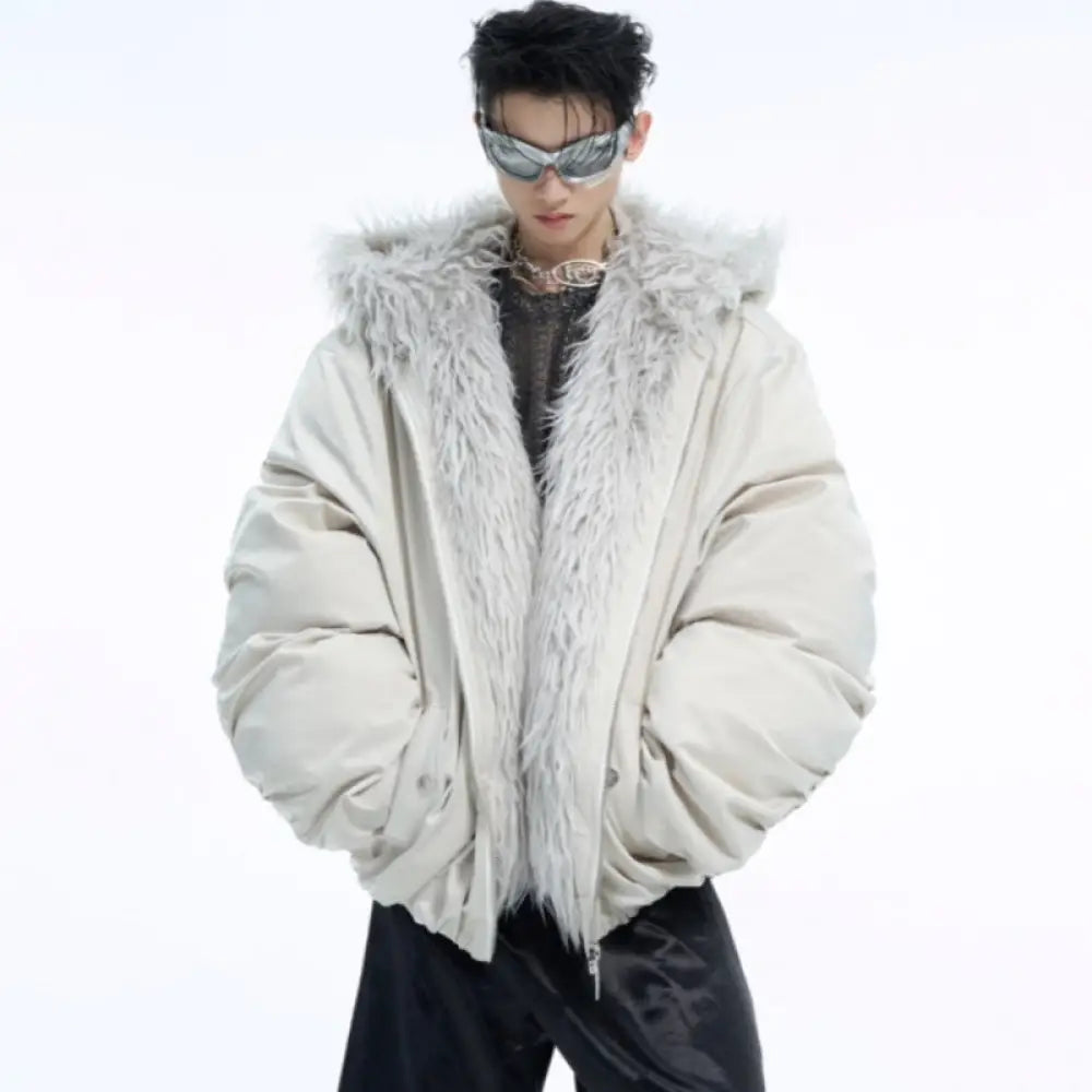 Fleece-lined Waterproof Short Coat for Men | same ANTHEM. Men’s Coats