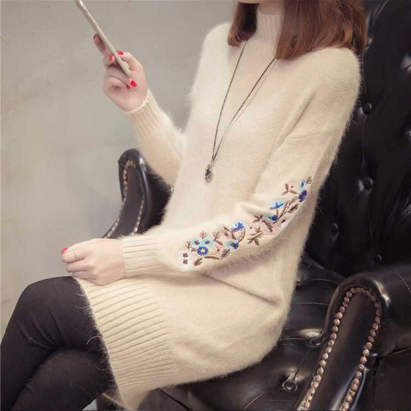 Fleece-Lined Woolen Winter Dress | Romantic French Style Cozy Dress | same ANTHEM