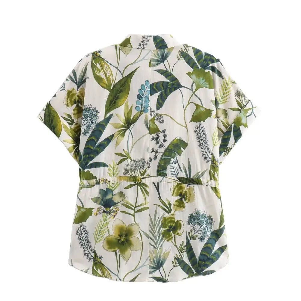 Floral Collar Shirt – same ANTHEM | Dreamy Streetwear for Soulmates & Chosen Family - Picture Color / XS