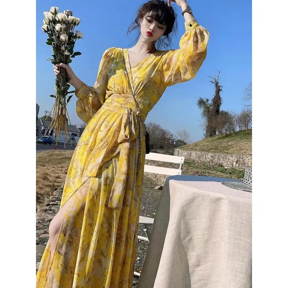 Floral Lover’s Slimming Dress | same ANTHEM® Chic Style - Dress