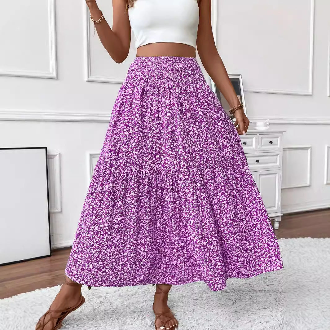 Floral Three-layer Long Patchwork Skirt – Made for Lovers & Friends | Wear Your Style Sing the Same Anthem
