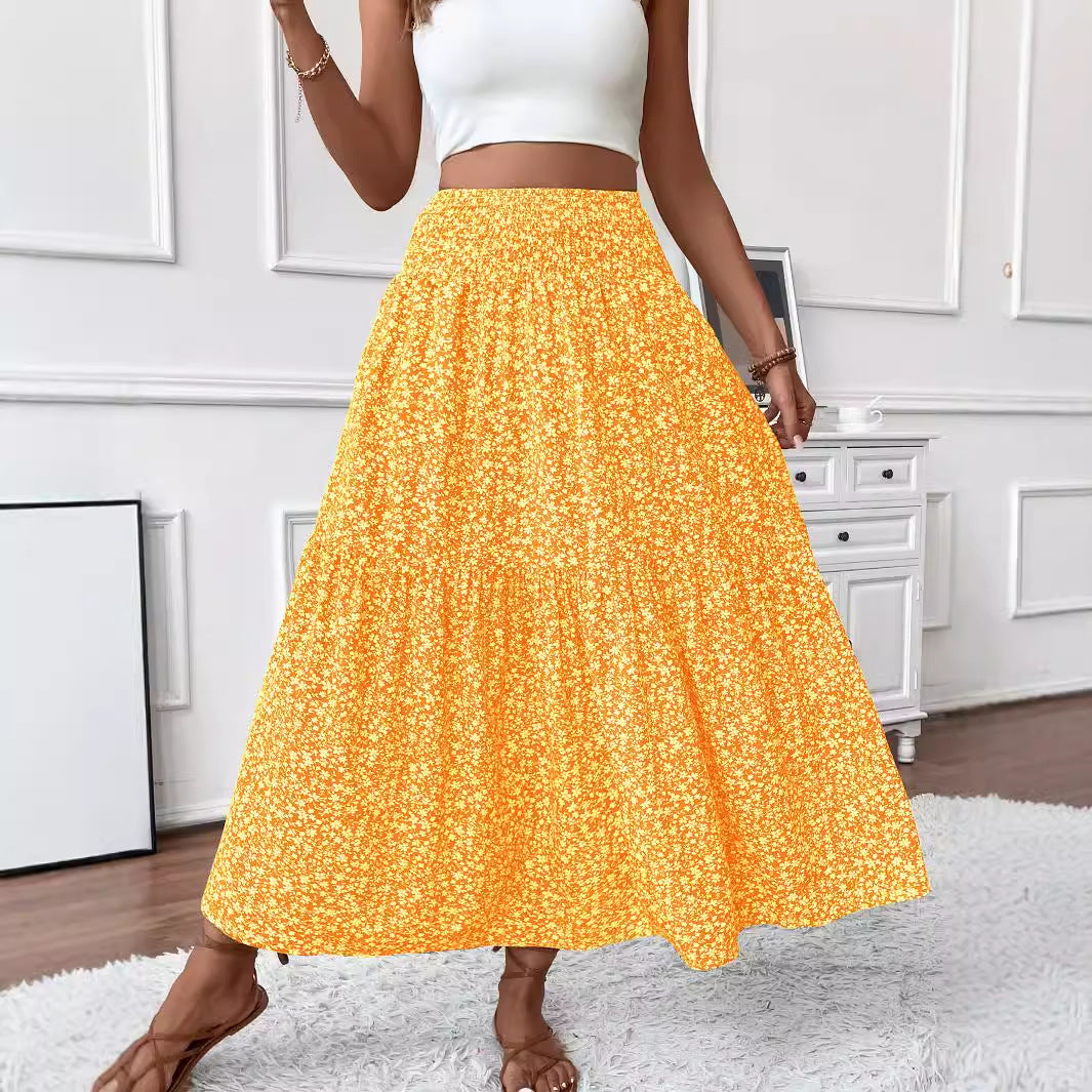 Floral Three-layer Long Patchwork Skirt – Made for Lovers & Friends | Wear Your Style Sing the Same Anthem