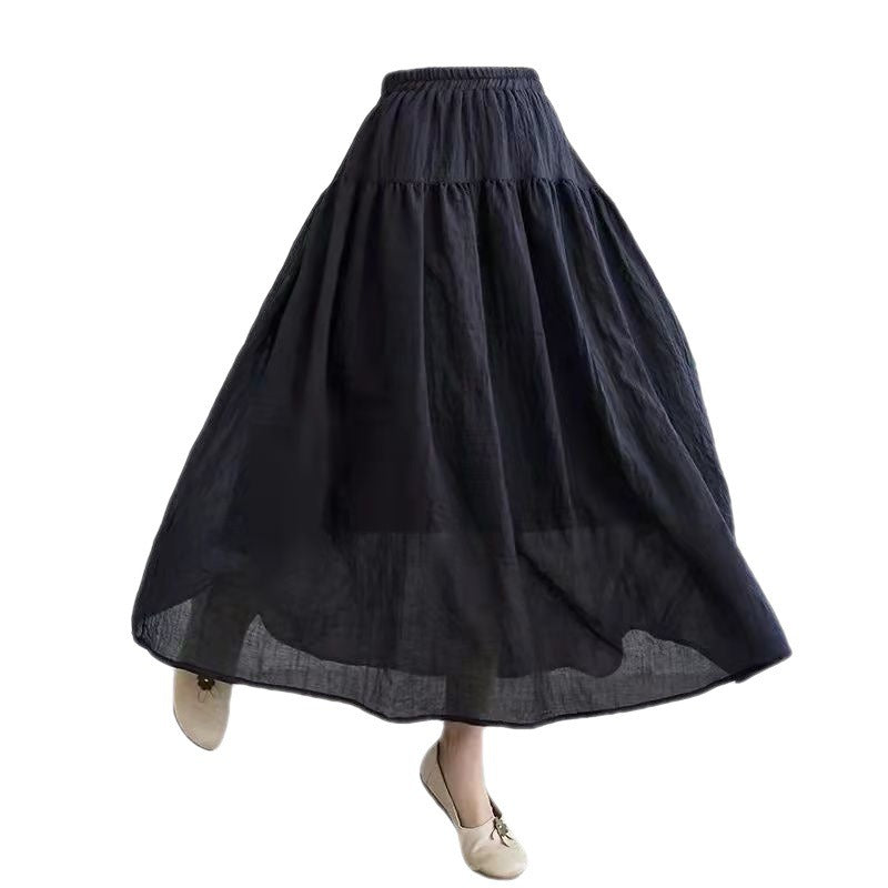Flowing Double-Layer Swing Skirt | same ANTHEM®