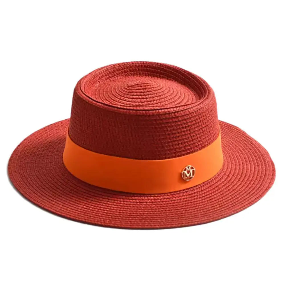 Foldable Beach Sun Hat – Accessory | same ANTHEM - Red / M