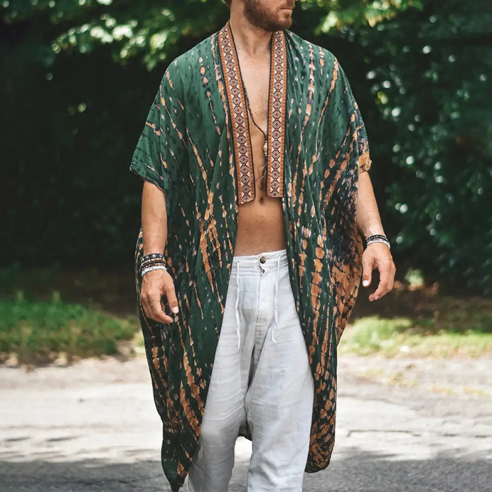 Free Spirit Beach Jacket for Men – Boho Casual Outerwear | same ANTHEM