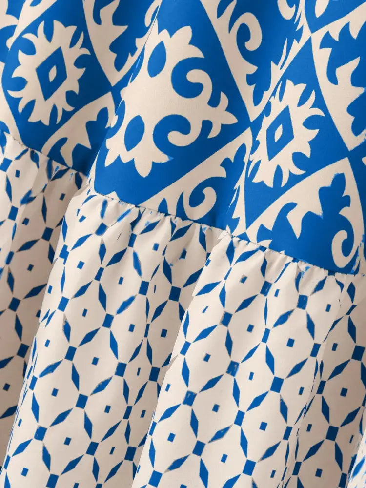 Free Spirit Swing Skirt – Printed Boho Dream for Summer | same ANTHEM