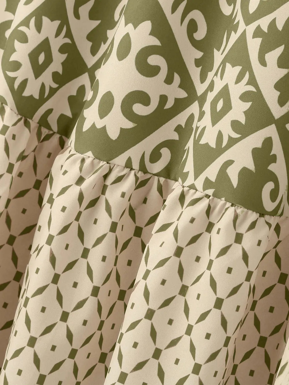 Free Spirit Swing Skirt – Printed Boho Dream for Summer | same ANTHEM