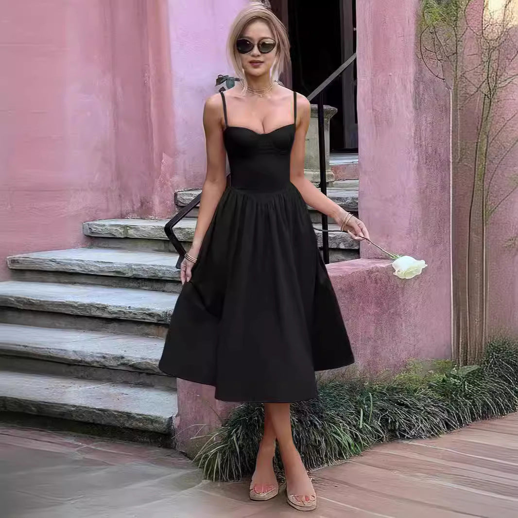 French Retro Long Dress Court Style | Elegant & Romantic Boho Dress | same ANTHEM