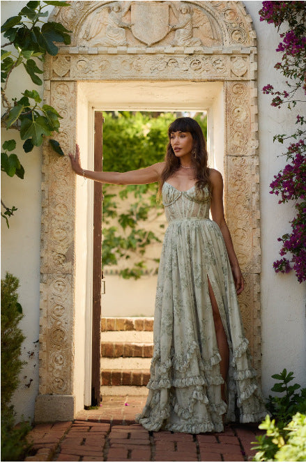French Sexy Pure Desire Style Halter Dress | Romantic Summer Dress for Lovers | Same Anthem - Green / L
