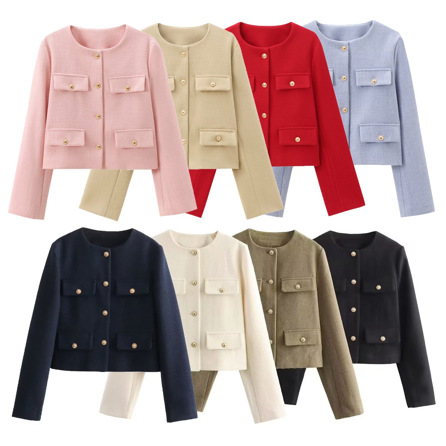 French Style Chic Short Coat | same ANTHEM