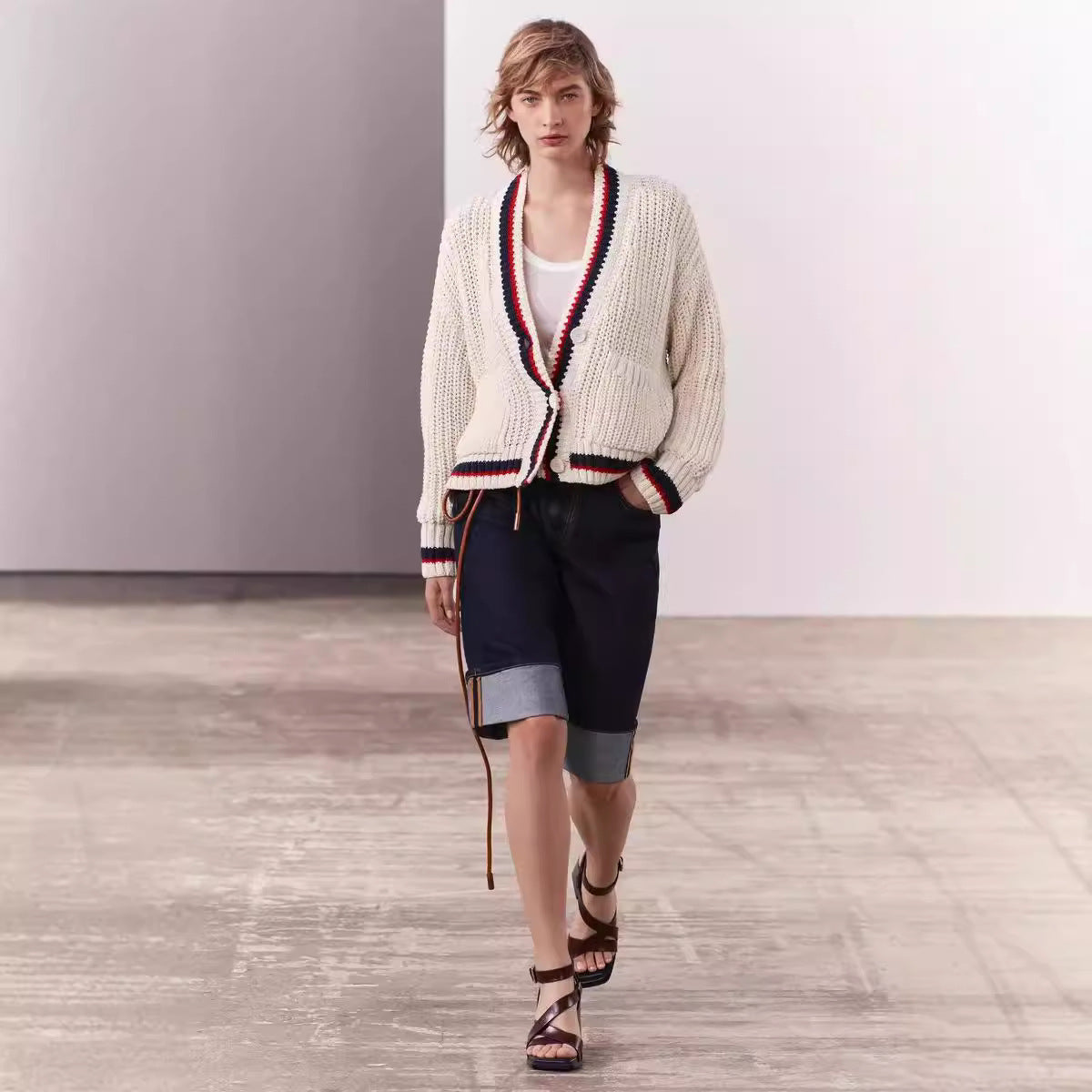 French Style Knitted Cardigan Jacket | same ANTHEM.