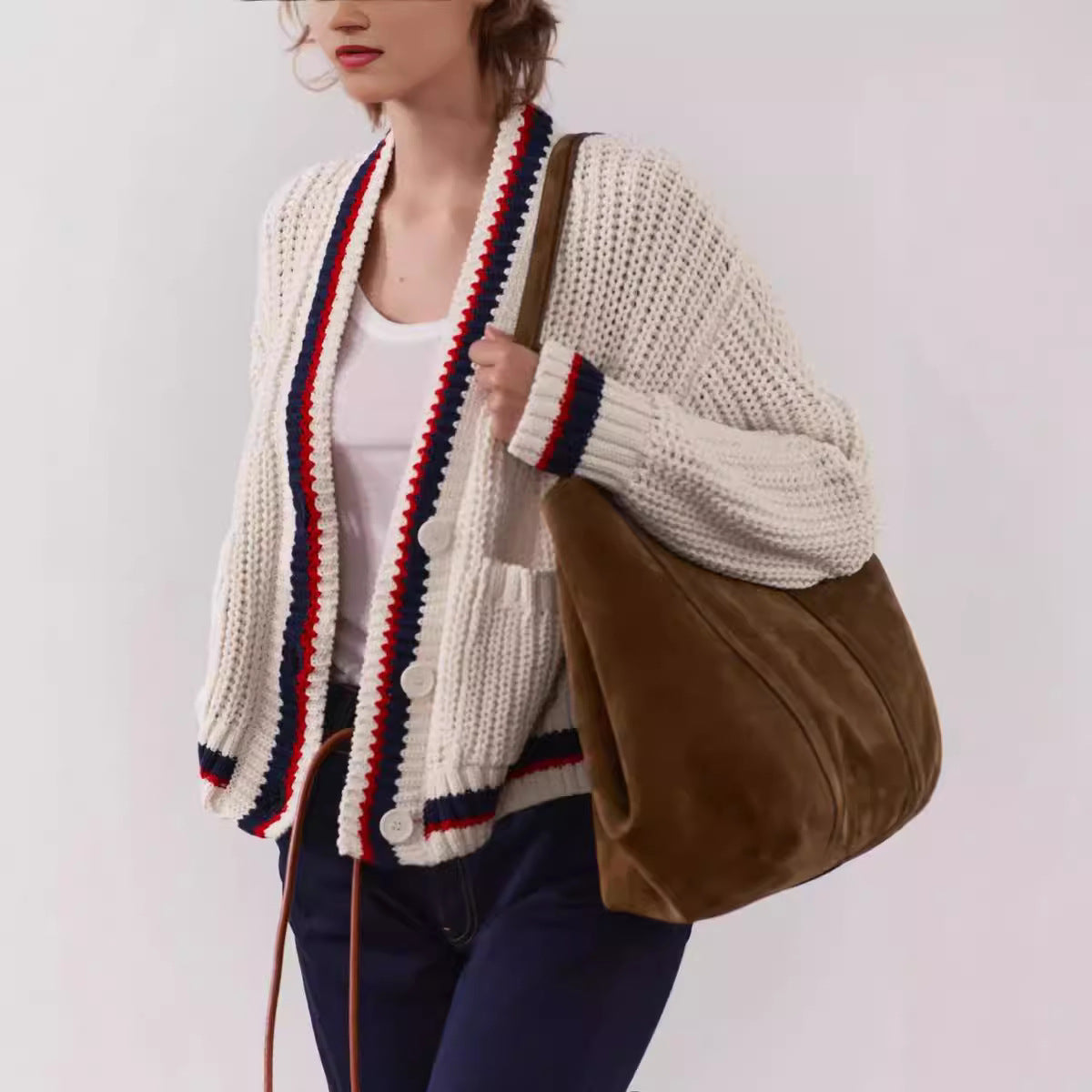 French Style Knitted Cardigan Jacket | same ANTHEM.
