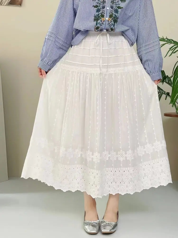 French Sweet A-Line Skirt | High Waist Slimming Skirt – Made for Lovers & Friends | Wear Your Style Sing the Same