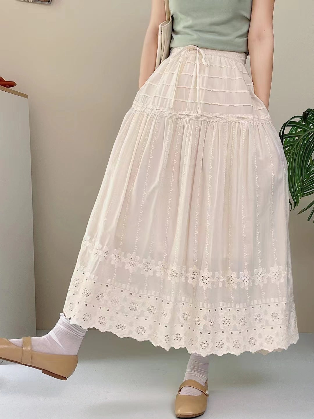 French Sweet A-Line Skirt | High Waist Slimming Skirt – Made for Lovers & Friends | Wear Your Style Sing the Same