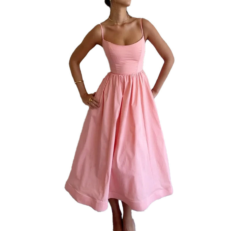 Fresh Sweet Suspender Dress | Romantic Chic Sundress for Lovers & Soulmates | Same Anthem
