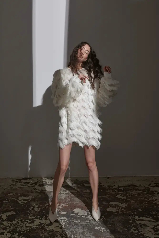 Fringed Banquet Party Dress | same ANTHEM.