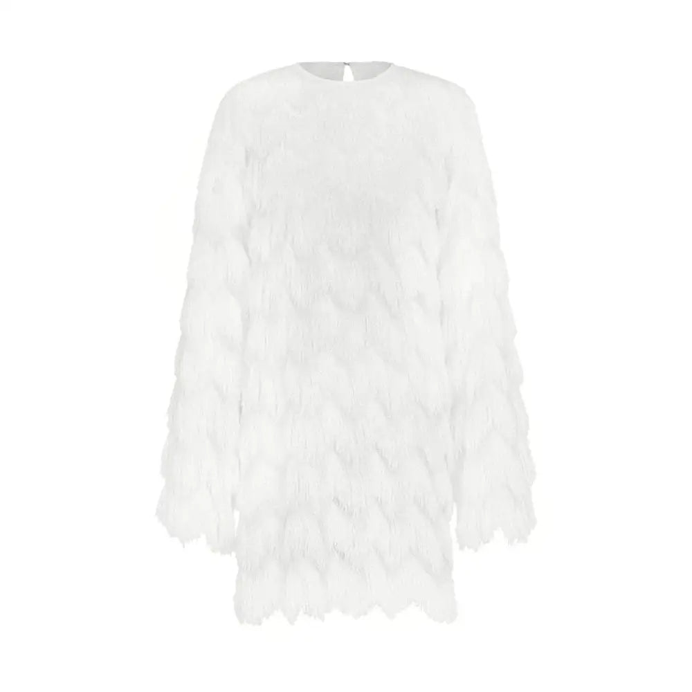 Fringed Banquet Party Dress | same ANTHEM.