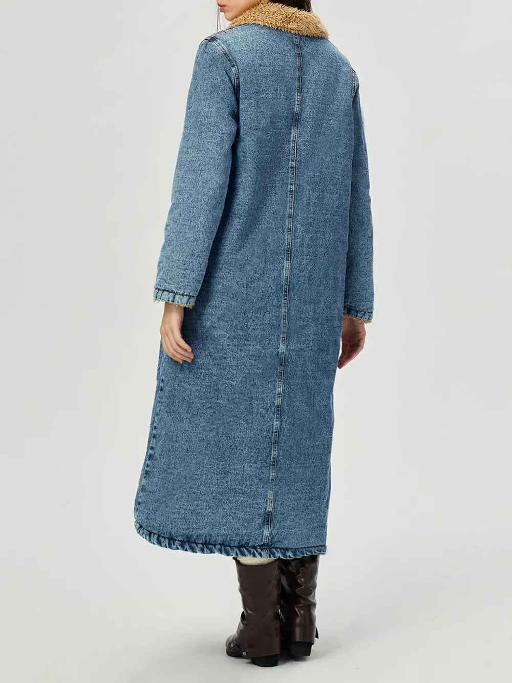 Fur Lined Denim Jacket for Women | same ANTHEM. Soulmate Streetwear